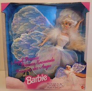 Barbie Angel Princess Doll NIB Mattel Dolls 1990s Nostalgic